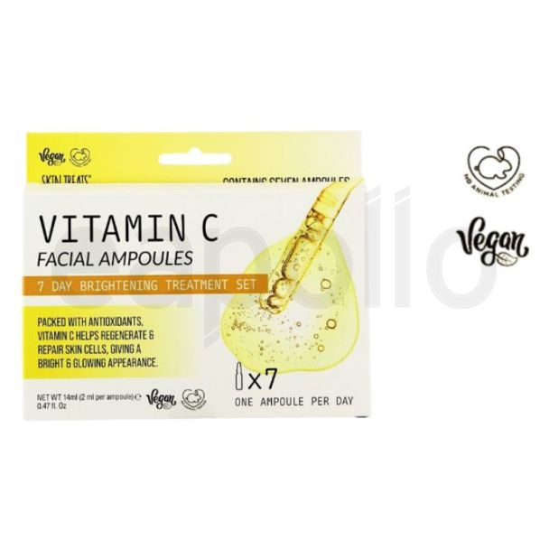 Skin Treats Facial Ampoules 7 Day Treatment Set - Vitamin C