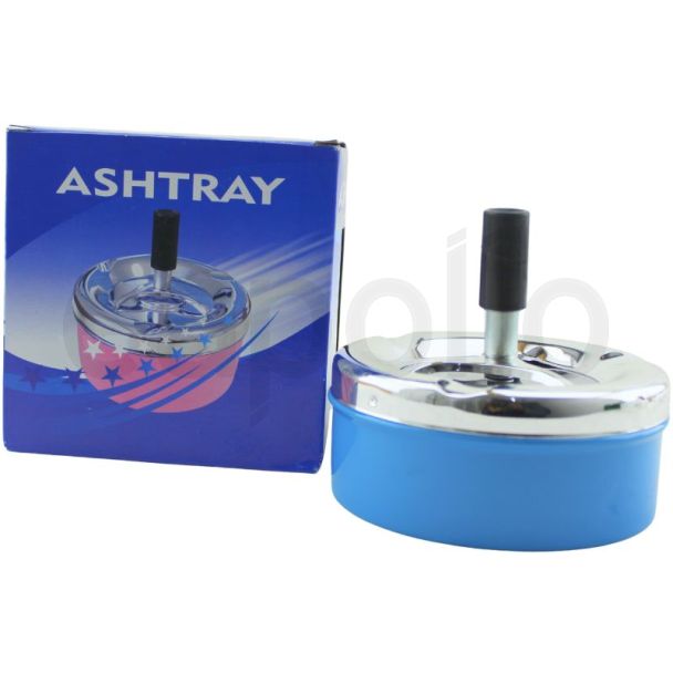 Spinning Metal Ashtray - Assorted