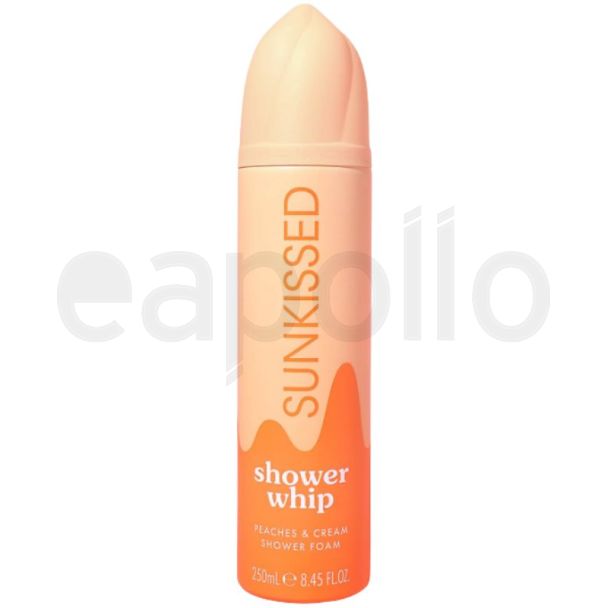 Sunkissed Shower Whip - Shower Foam Peaches & Cream (250ml)