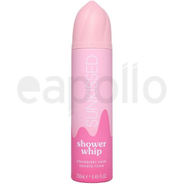 Sunkissed Shower Whip - Strawberry Swirl Shower Foam (250ml)