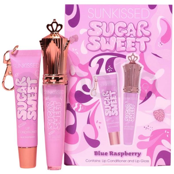 Sunkissed Sugar Sweet Lip Conditioner & Gloss Set - Blue Raspberry