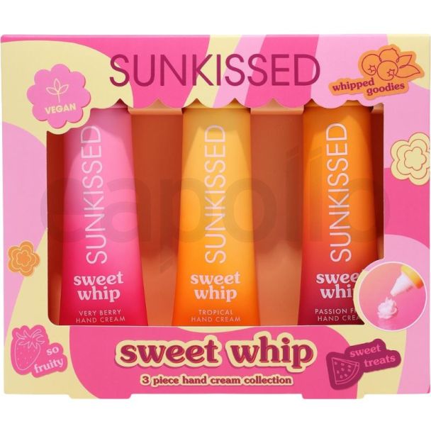 Sunkissed Sweet Whip 3 Piece Hand Cream Collection Gift Set