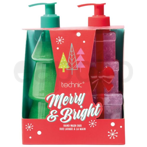 Technic Merry & Bright Hand Wash Duo - 2pcs Gift Set 