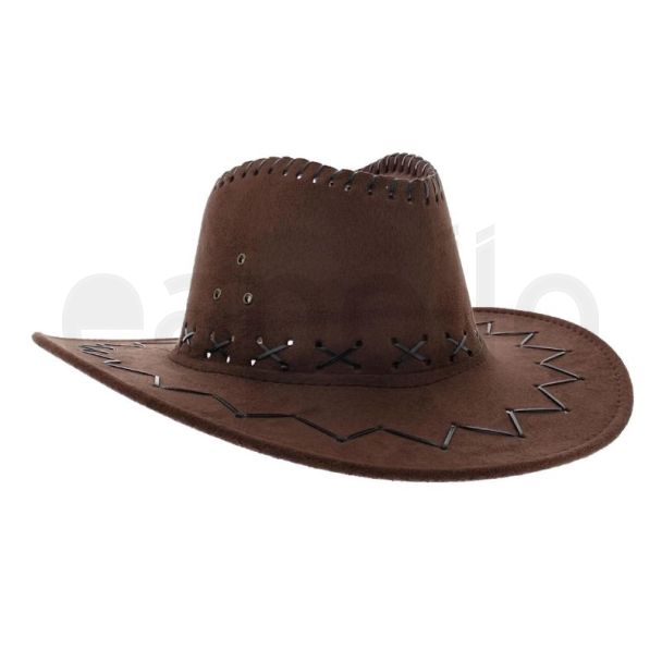 Unisex Cowboy Hat - Brown