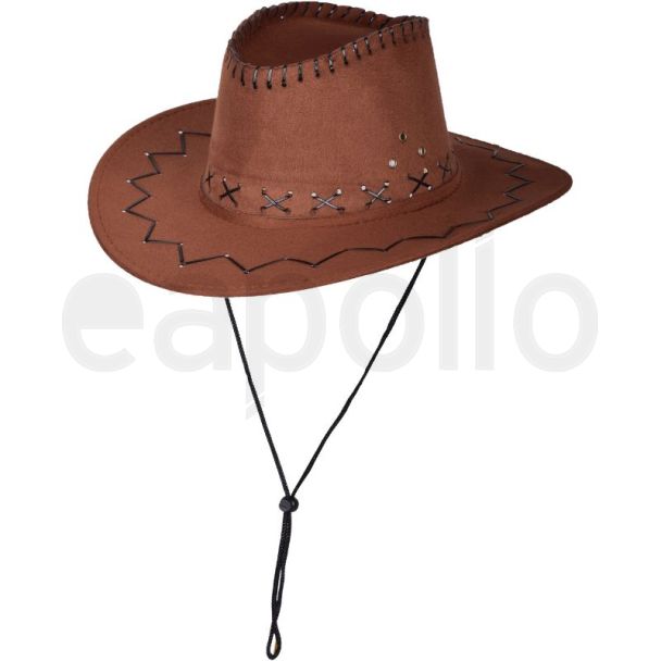 Unisex Cowboy Hat - Light Brown
