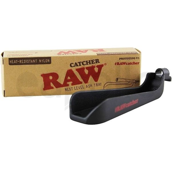 RAW Black Catcher Heat Resistant Nylon Ashtray - 10.5 x 3cm