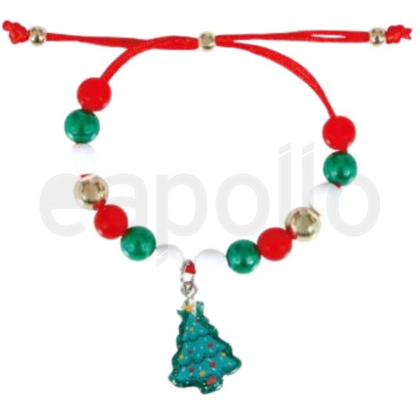 Christmas Bracelet with Little Tree — Assorted
