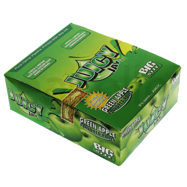 Wholesale Juicy Jay's Big Size F-Rolls - Green Apple 