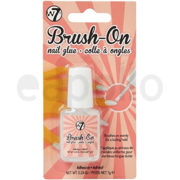 W7 Brush-On Nail Glue - 7g