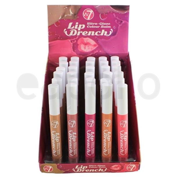 Wholesale W7 Lip Drench Ultra-Glaze Colour Balm