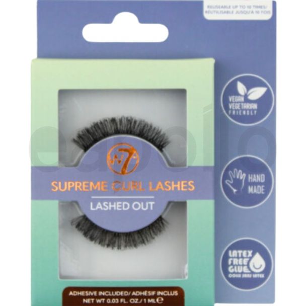 W7 Supreme Curl Lashes- Lashed Out