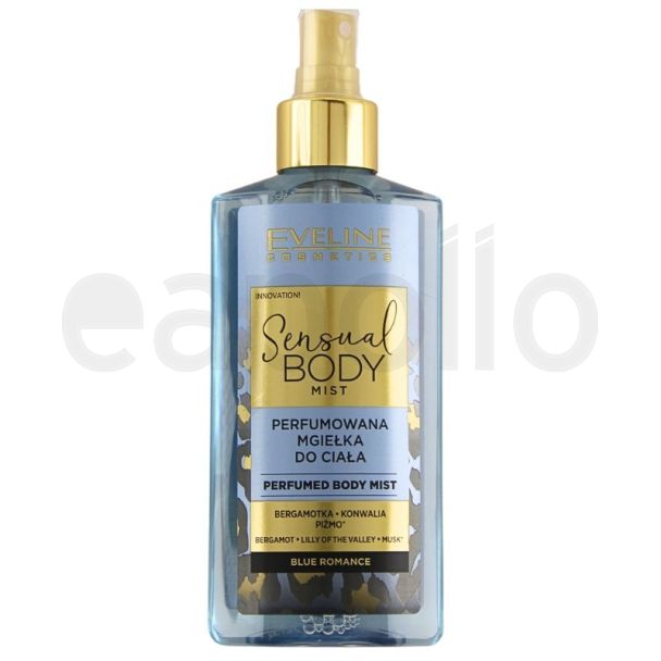 Wholesale Eveline Sensual Body Mist - Blue Romance 150ml  