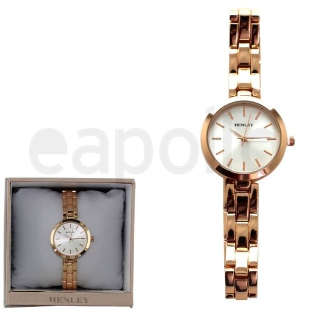 Wholesale Henley Ladies Bracelet Watch - Rose Gold