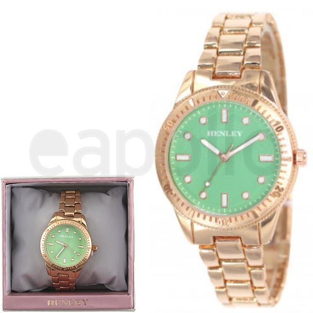 Wholesale Ladies Henley Candy Green Classic Watch 