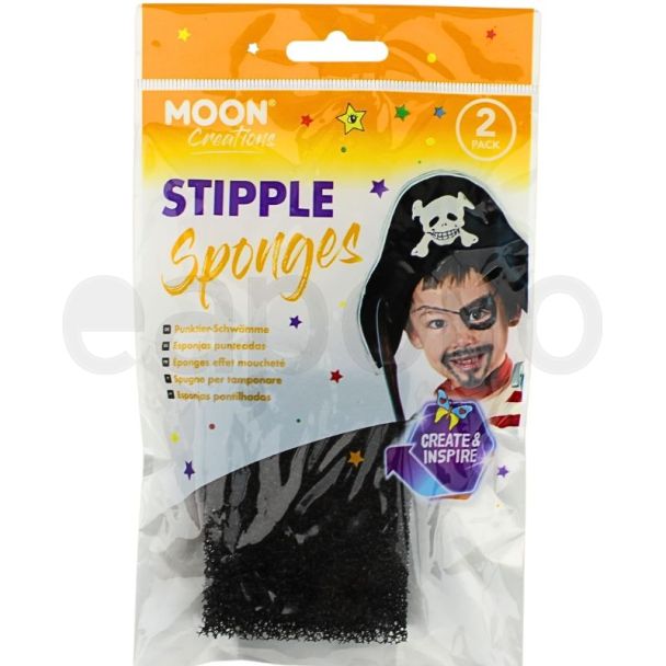 Wholesale Moon Creations Stipple Sponges (2 Pack)