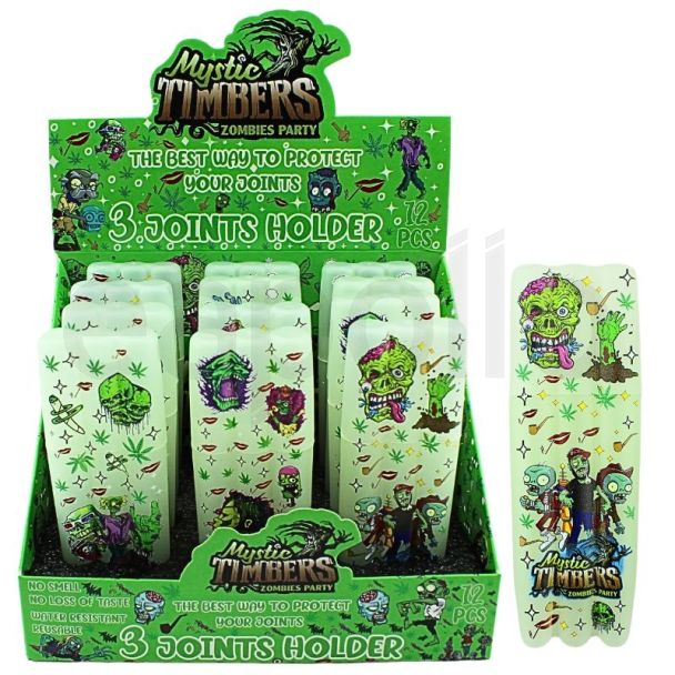 Mystic Timbers Zombies Party Triple Cone Holder - Assorted Designs