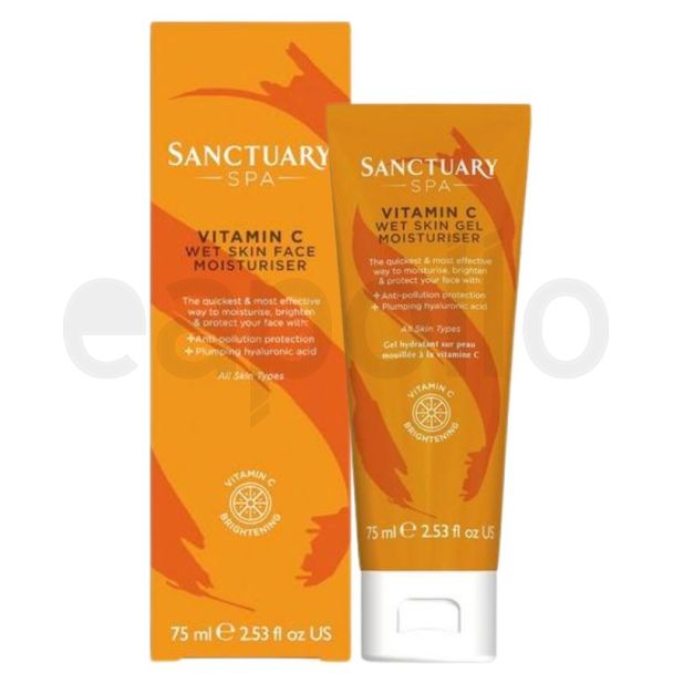 Wholesale Sanctuary Spa Vitamin C Wet Skin face Moisturiser 75ml 