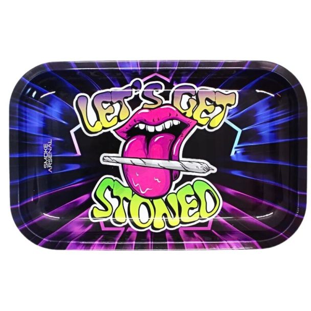 Wholesale Arsenal Medium Metal Tray - Lets Get Stone