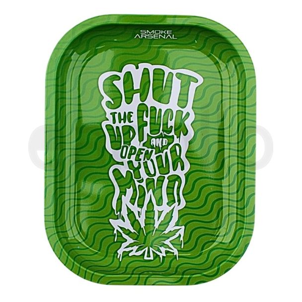Wholesale SMK Arsenal Small Metal Tray - Open Minded (18cm x 14cm)