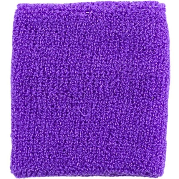 Wrist Sweatbands Purple 