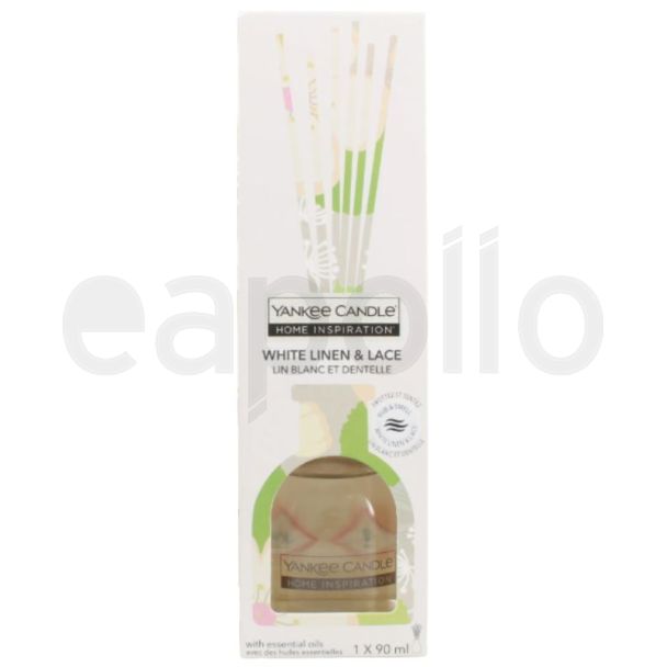 Yankee Candle White Linen & Lace Reed Diffuser - 90ml