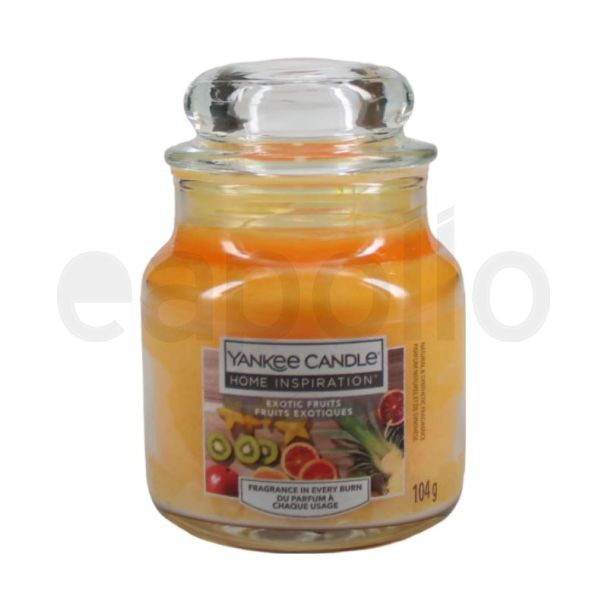 Yankee Exotic Fruits Scented Jar Candle - 104g