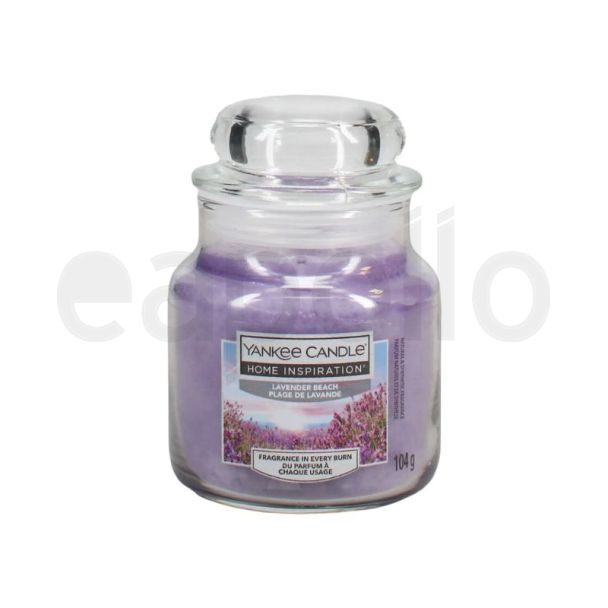Yankee Lavender Beach Scented Jar Candle - 104g