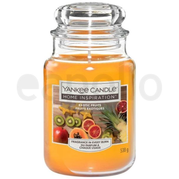 Yankee Exotic Fruits Scented Jar Candle - 538g