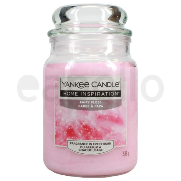 Yankee Fairy Floss Jar Candle - 538g