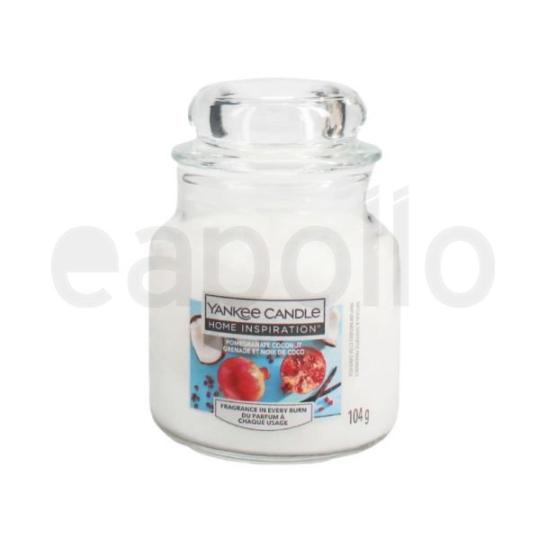 Yankee Pomegranate Coconut Scented Jar Candle - 104g