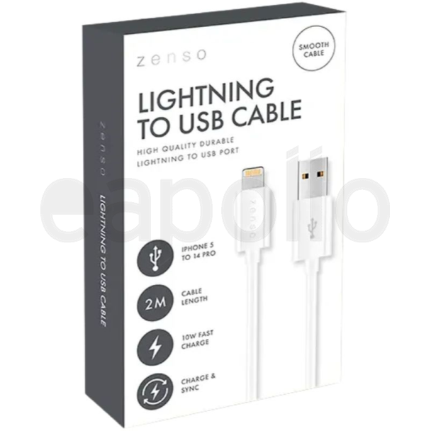 Zenso Cable (USB to Lightning) (2m)