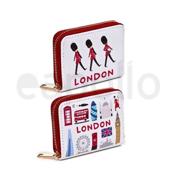 London Souvenir Zip Around Wallet 