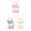 2pcs Velvet Butterfly Beak Clips - Assorted - 3.5cm
