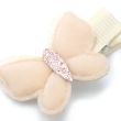 2pcs Velvet Butterfly Beak Clips - Assorted - 3.5cm