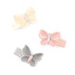 2pcs Velvet Butterfly Beak Clips - Assorted - 3.5cm