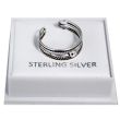 Sterling Silver 3 Banded Toe Rings 
