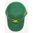 6 Panel 100% Polyester Embroidered Baseball Cap Jamaica - Green