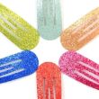 6pcs Glitter Sleepies - Assorted - 5cm