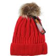 Wholesale Girls Knitted Pom Pom Hat - Assorted 