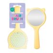 Animal Design Hair Brush with Mirror – 8cm x 16.5cm