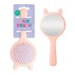 Animal Design Hair Brush with Mirror – 8cm x 16.5cm