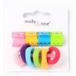 10pcs Mini Clamps & Jersey Hair Elastics Set