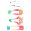 3pcs Rainbow Epoxy Sleepies - Assorted - 4cm