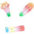 3pcs Rainbow Epoxy Sleepies - Assorted - 4cm