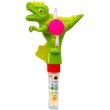 Dinosaur Colour Candy Stick with Pressed Sweets – Assorted (Pack of 12)