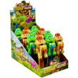 Dinosaur Lollipop Candy Toy - Pack of 12 Assorted