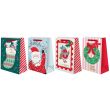 Extra Large Christmas Gift Bag - Assorted - 45.5x33x10cm
