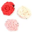 Flower Fabric Hair Clamp - Assorted - 7.5cm