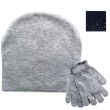 Ladies Hat & Glove Set With Diamantes - Assorted