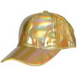 Gold Metallic Baseball Cap